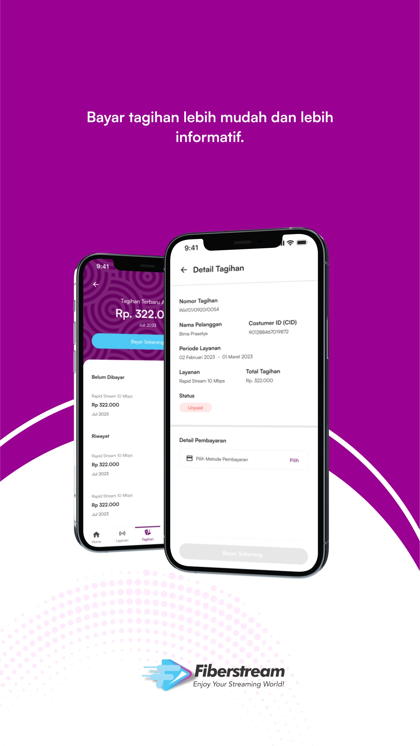 Fiberstreamku screenshot
